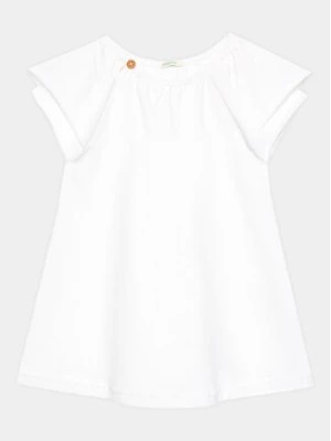 Zdjęcie produktu United Colors Of Benetton Sukienka codzienna 3LHAAV006 Biały Regular Fit