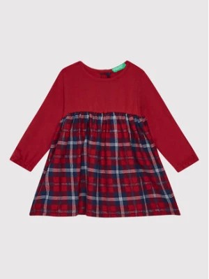 Zdjęcie produktu United Colors Of Benetton Sukienka codzienna 44W4CV001 Czerwony Regular Fit