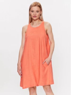 Zdjęcie produktu United Colors Of Benetton Sukienka codzienna 4AGHDV02U Pomarańczowy Regular Fit