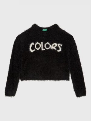 Zdjęcie produktu United Colors Of Benetton Sweter 1MAUQ102N Czarny Regular Fit