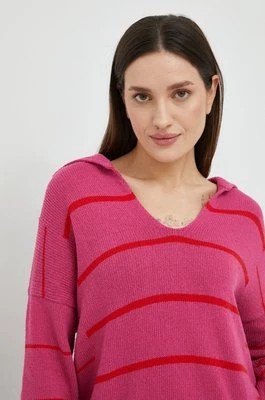 Zdjęcie produktu United Colors of Benetton sweter damski kolor różowy lekki