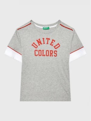 Zdjęcie produktu United Colors Of Benetton T-Shirt 3096C10A9 Szary Regular Fit
