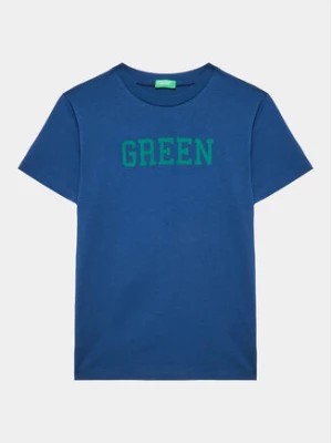 Zdjęcie produktu United Colors Of Benetton T-Shirt 3096C10BJ Niebieski Regular Fit