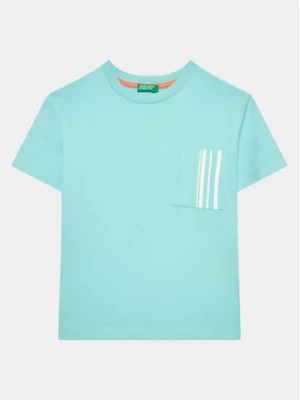 Zdjęcie produktu United Colors Of Benetton T-Shirt 3096C10BK Niebieski Regular Fit