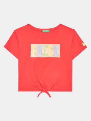 Zdjęcie produktu United Colors Of Benetton T-Shirt 3096C10BU Czerwony Regular Fit