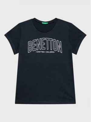 Zdjęcie produktu United Colors Of Benetton T-Shirt 3096C10C8 Czarny Regular Fit