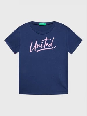 Zdjęcie produktu United Colors Of Benetton T-Shirt 3096C10C8 Granatowy Regular Fit