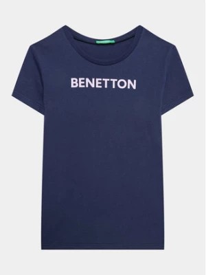 Zdjęcie produktu United Colors Of Benetton T-Shirt 3096C10D2 Granatowy Regular Fit