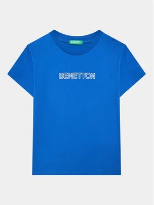 Zdjęcie produktu United Colors Of Benetton T-Shirt 3096C10D5 Niebieski Regular Fit