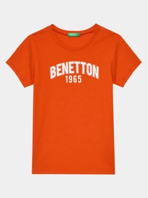 Zdjęcie produktu United Colors Of Benetton T-Shirt 3096C10H9 Czerwony Regular Fit