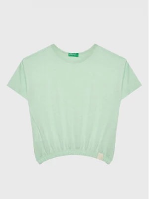 Zdjęcie produktu United Colors Of Benetton T-Shirt 37YKC10AU Zielony Boxy Fit