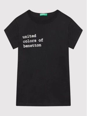 Zdjęcie produktu United Colors Of Benetton T-Shirt 3I1XC101Q Czarny Regular Fit