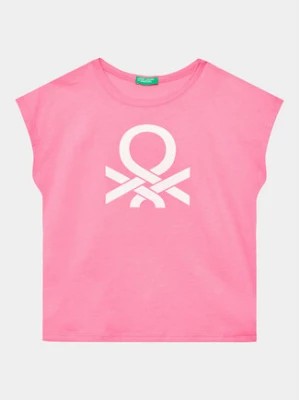 Zdjęcie produktu United Colors Of Benetton T-Shirt 3I1XC10C0 Różowy Regular Fit