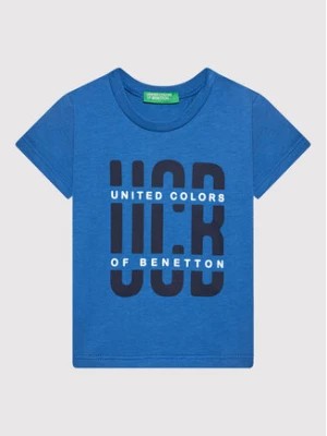 Zdjęcie produktu United Colors Of Benetton T-Shirt 3I1XG100G Niebieski Regular Fit