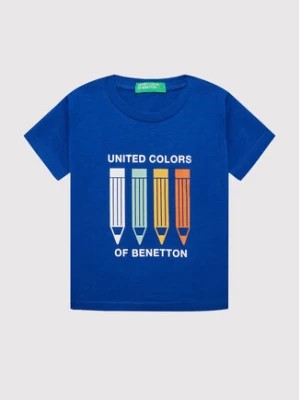Zdjęcie produktu United Colors Of Benetton T-Shirt 3I1XG102N Niebieski Regular Fit