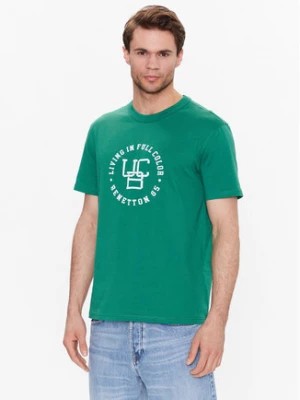 Zdjęcie produktu United Colors Of Benetton T-Shirt 3YR3U1050 Zielony Regular Fit