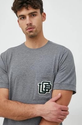 Zdjęcie produktu United Colors of Benetton t-shirt bawełniany kolor szary melanżowy