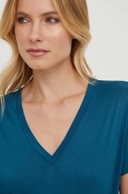 Zdjęcie produktu United Colors of Benetton t-shirt damski kolor niebieski