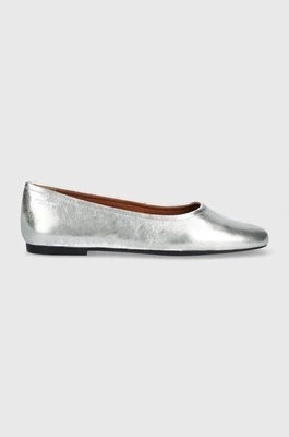 Zdjęcie produktu Vagabond Shoemakers baleriny skórzane Jolin kolor srebrny 5508.083.79
