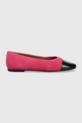 Zdjęcie produktu Vagabond Shoemakers baleriny zamszowe Jolin kolor różowy 5508.642.93