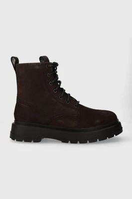 Zdjęcie produktu Vagabond Shoemakers buty zamszowe JEFF męskie kolor brązowy