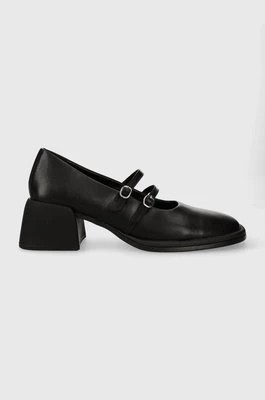 Zdjęcie produktu Vagabond Shoemakers czółenka skórzane ANSIE kolor czarny na słupku 5645.401.20