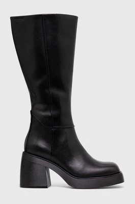 Zdjęcie produktu Vagabond Shoemakers kozaki skórzane BROOKE damskie kolor czarny na słupku 5644.101.20