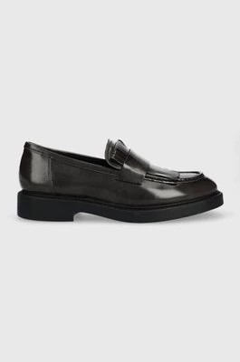 Zdjęcie produktu Vagabond Shoemakers mokasyny skórzane ALEX W damskie kolor czarny na płaskim obcasie 5148.004.18