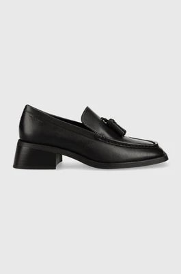 Zdjęcie produktu Vagabond Shoemakers mokasyny skórzane BLANCA damskie kolor czarny na platformie 5517.001.20