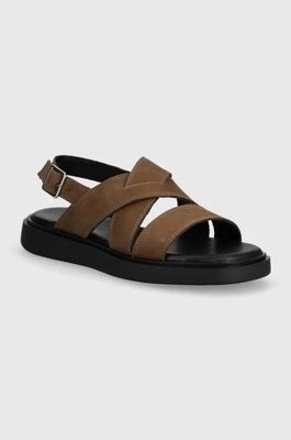 Zdjęcie produktu Vagabond Shoemakers sandały nubukowe CONNIE kolor brązowy 5757-450-19
