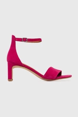 Zdjęcie produktu Vagabond Shoemakers sandały zamszowe Luisa kolor różowy 5312.440.46