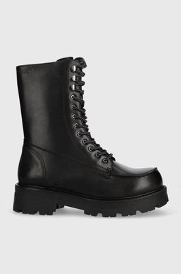 Zdjęcie produktu Vagabond Shoemakers workery skórzane Cosmo 2.0 damskie kolor czarny na platformie