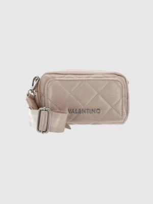 Zdjęcie produktu VALENTINO Beżowa pikowana torebka ocarina recycle haversack Valentino by Mario Valentino
