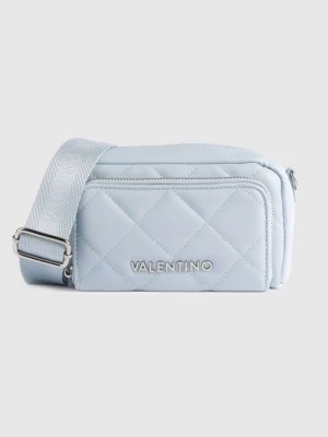 Zdjęcie produktu VALENTINO Błękitna pikowana torebka ocarina recycle haversack Valentino by Mario Valentino