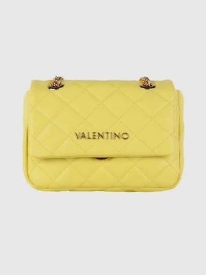 Zdjęcie produktu VALENTINO Pikowana mała żółta torebka ocarina satchel Valentino by Mario Valentino