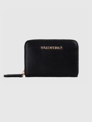 Zdjęcie produktu VALENTINO Zestaw czarny portfel damski z lusterkiem Valentino by Mario Valentino