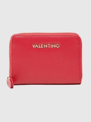 Zdjęcie produktu VALENTINO Zestaw czerwony portfel damski z lusterkiem Valentino by Mario Valentino