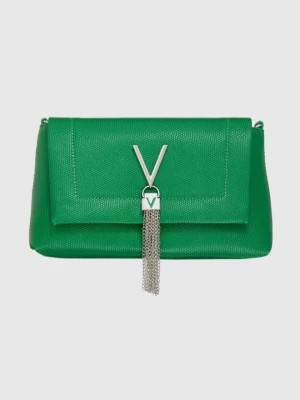 Zdjęcie produktu VALENTINO Zielona torebka z ozdobnym V oceania re satchel Valentino by Mario Valentino