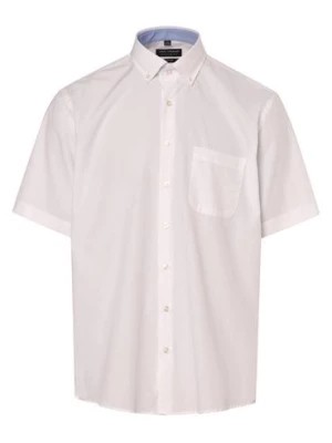 Zdjęcie produktu Van Graaf Koszula męska - Łatwe prasowanie Mężczyźni Regular Fit Bawełna biały jednolity, 41/42