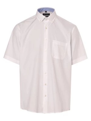 Zdjęcie produktu Van Graaf Koszula męska - Łatwe prasowanie Mężczyźni Regular Fit Bawełna biały jednolity,