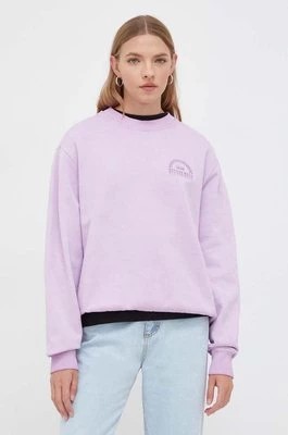 Zdjęcie produktu Vans bluza bawełniana damska kolor różowy z aplikacją