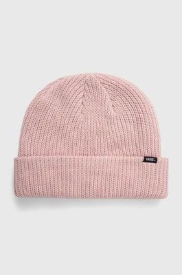 Zdjęcie produktu Vans czapka kolor różowy z grubej dzianiny