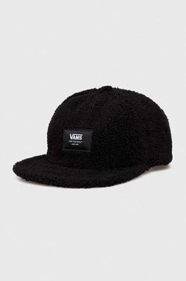 Zdjęcie produktu Vans czapka z daszkiem kolor czarny gładka
