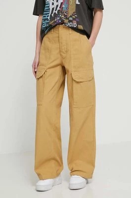 Zdjęcie produktu Vans jeansy damskie kolor brązowy
