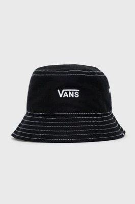 Zdjęcie produktu Vans kapelusz bawełniany kolor czarny bawełniany