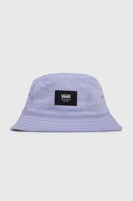 Zdjęcie produktu Vans kapelusz bawełniany kolor fioletowy bawełniany