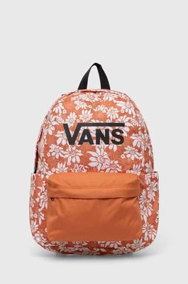 Zdjęcie produktu Vans plecak dziecięcy OLD SKOOL GROM BACKPACK kolor pomarańczowy duży wzorzysty