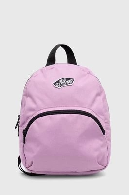 Zdjęcie produktu Vans plecak kolor fioletowy mały z aplikacją