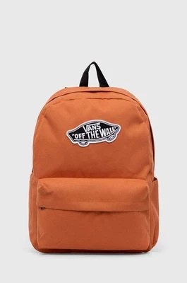 Zdjęcie produktu Vans plecak kolor pomarańczowy duży z aplikacją