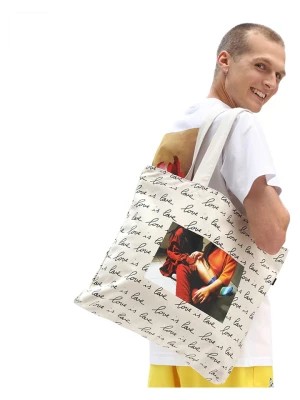 Zdjęcie produktu Vans Shopper bag w kolorze beżowym - 45 x 39 x 6,5 cm rozmiar: onesize
